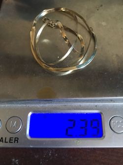 14 k gold. Chain  2 mm 18 long