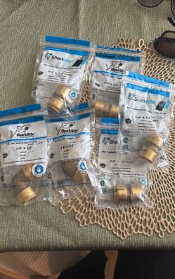 6 Copper Shark Bites 