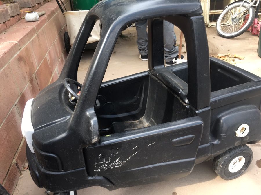 Little black truck little tikes