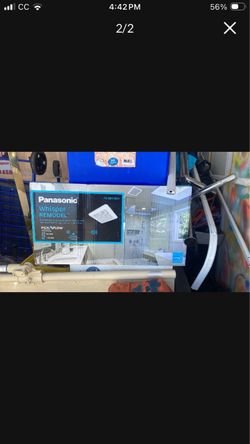 Panasonic Whisper Remodel Bathroom Fan FV-0811RF1