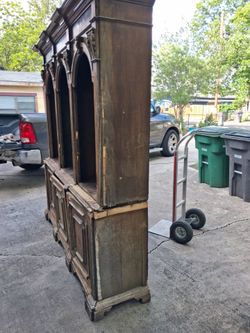 Wooden shelf