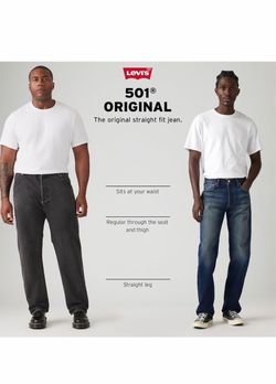 Levi’s 501 original w-34 L-32 black