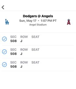 Dodgers vs Angels