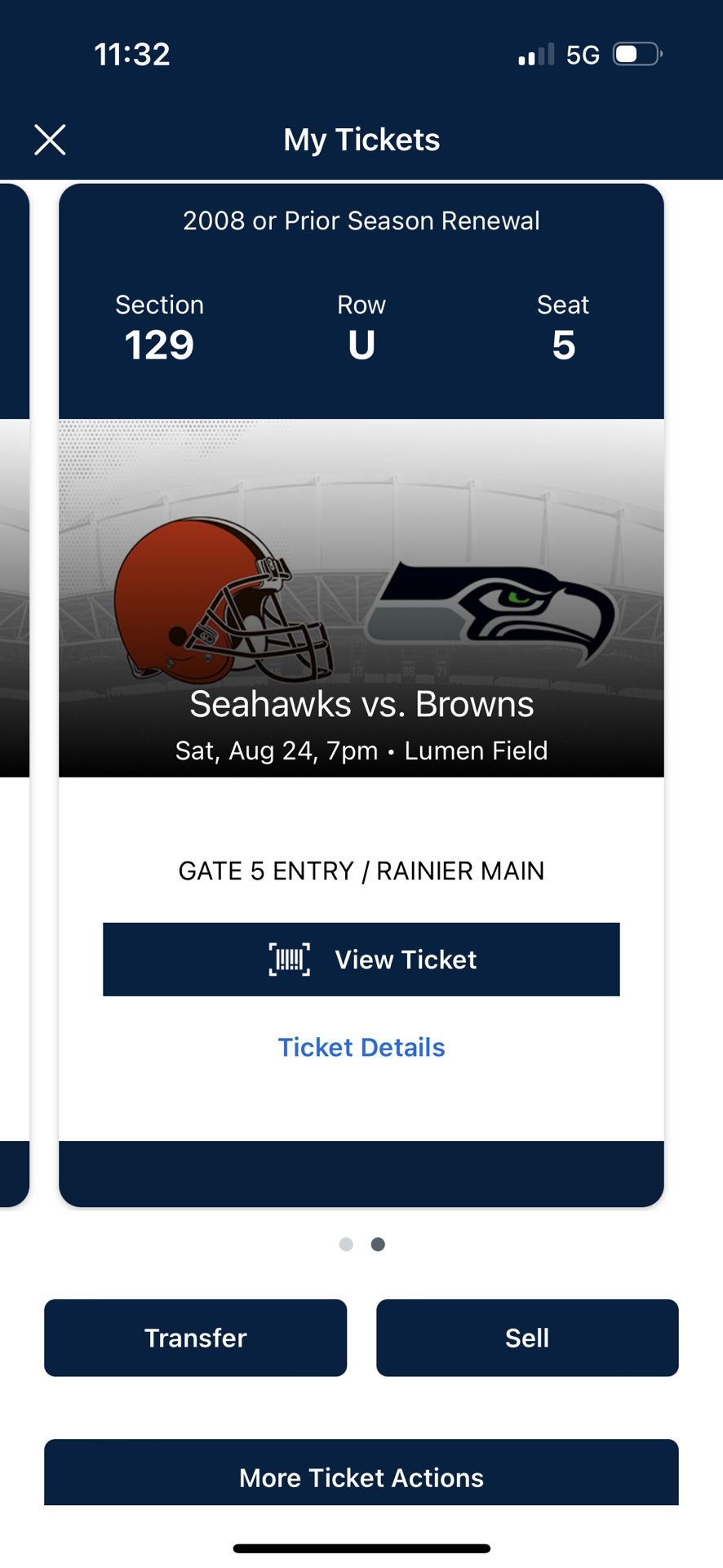 Seahawks Tickets