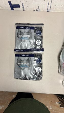 Men’s Stafford, Boxers Size L 4 Pk
