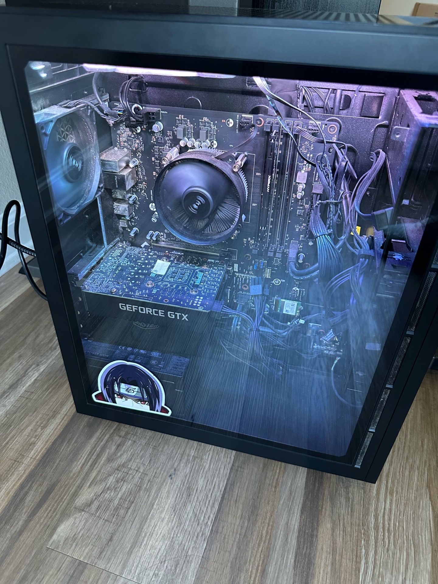 HP OMEN 25L Gaming PC + Logitech G502 Mouse – GTX 1660 SUPER – Original Box – LED Case – SSD – Ready