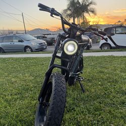 Custom Fat-Tire Electric-Style Bike