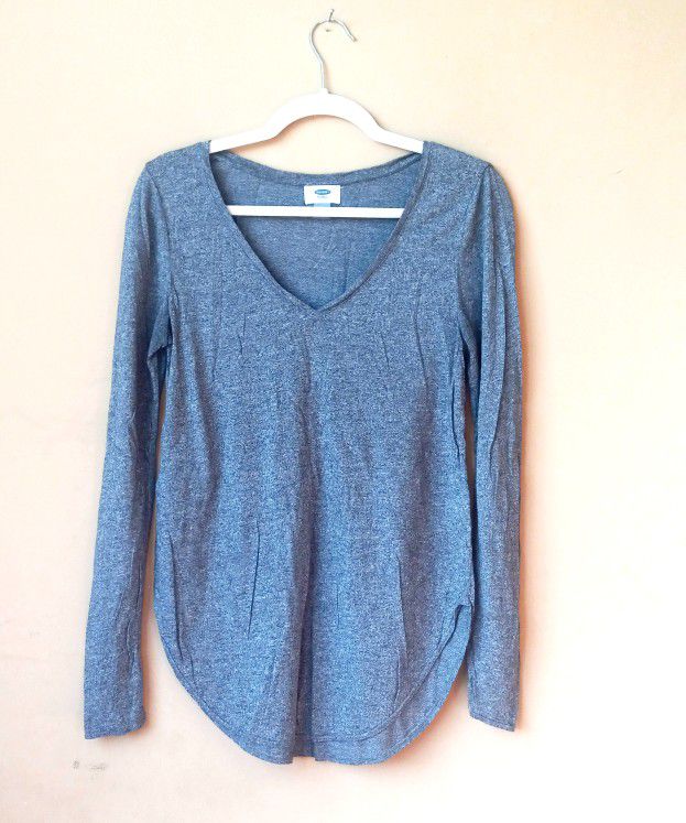 Old Navy  Long Sleeve Tunic Shirt / Top Womens Size Small Petite/ SP