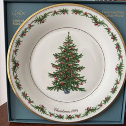 Lenox Limited Edition Christmas Plate