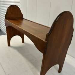 Mid Century MCM Cohasset Colonials Bench By Hagerty Of Massachusetts Reproduction Piece Inspired By An Original In The Metropolitan Museum