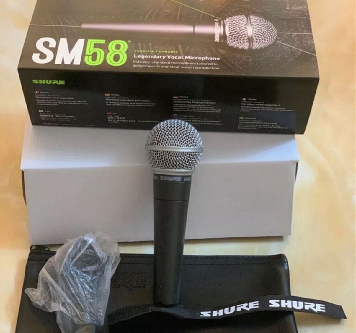 Shure SM58 Microphone - Brand New