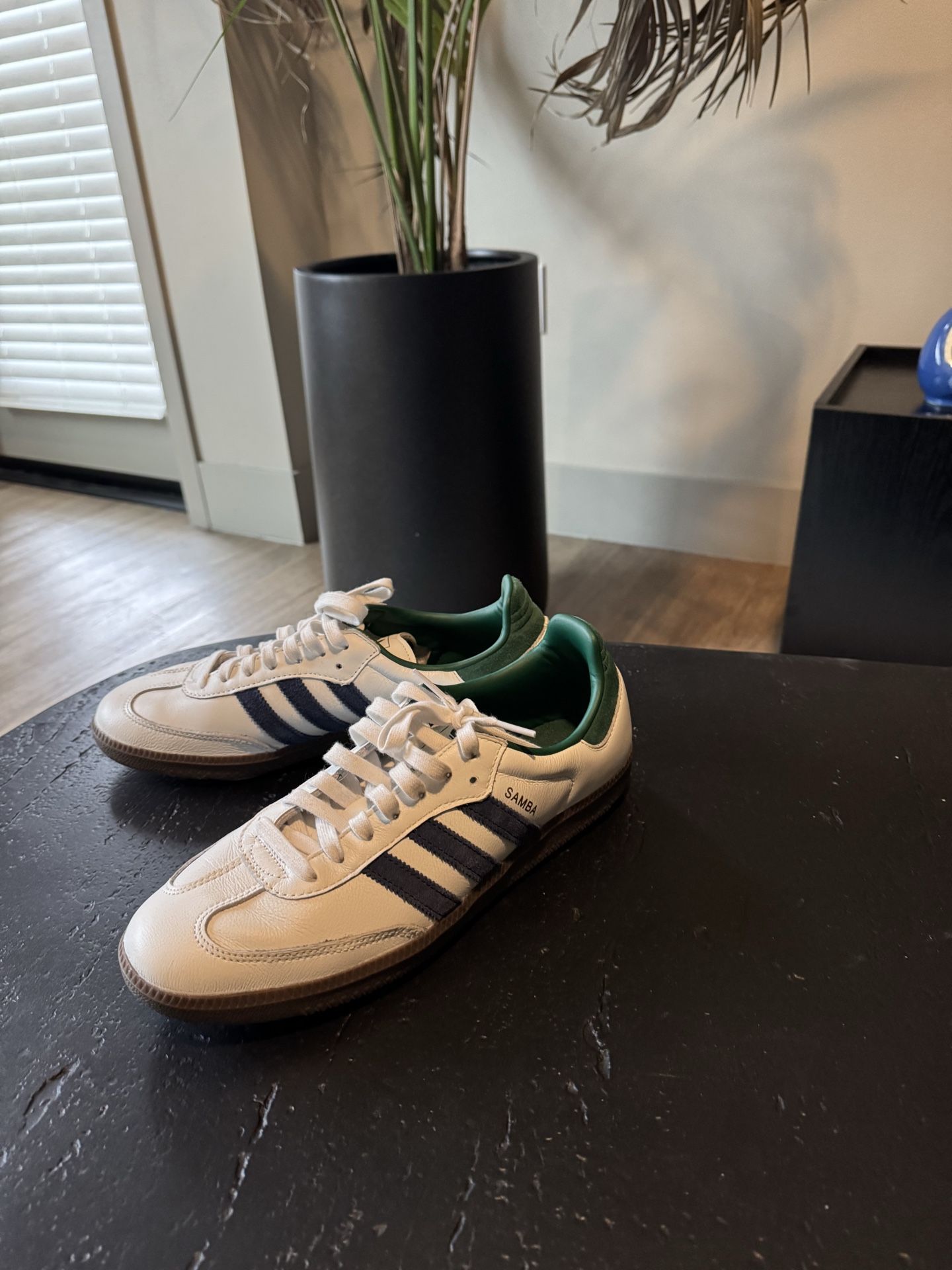 Adidas white Sambas