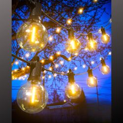 New, 100 FT Globe String Lights with 32 Shatterproof LED Bulbs