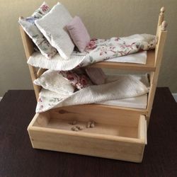 American Girl Bunk Bed and Bedding
