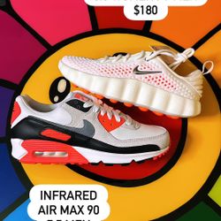 Nike mind 002 7 Men / infrared air max 90 7.5 men new 