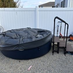 PureSpa Plus Bubble Massage Inflatable Spa 