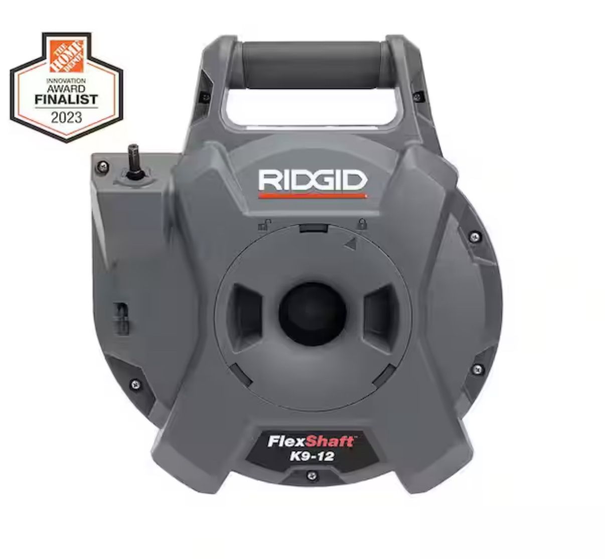 Ridgid K9-12 FlexShaft Wall-to-Wall Drain Cleaner, 1/4 in. x 30 ft. Cleans 1-1/4 in. to 2 in. Pipes to Full Flow Capacity