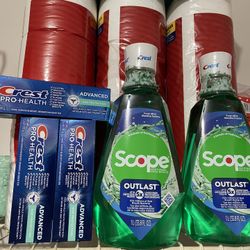 Mouthwash & Toothpaste Bundle