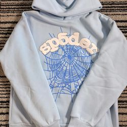 Sky Blue Spider Hoodie 