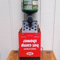 Zodi Instant Propane Working Hot Camp Shower Needs hoses and pump