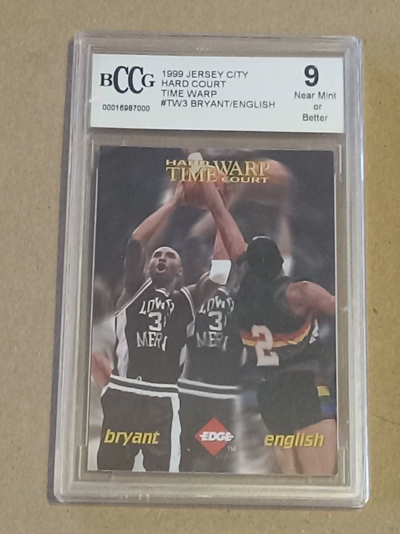1999 Kobe Bryant Bccg 9 Card