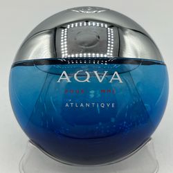 Bvlgari Aqva Pour Homme Atlantiqve EDT 3.4 oz New Without Box 2016 Formula *See Details*