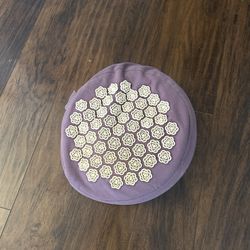 Meditation Cushion / Yoga Seat w/ Acupressure Side