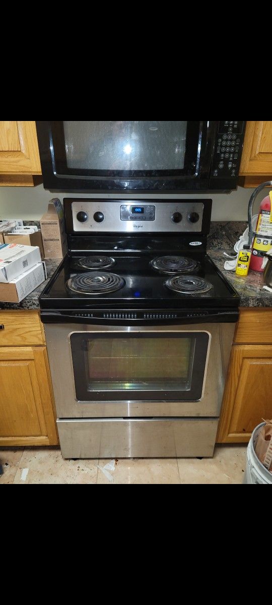 Whirlpool Stainless Stove
