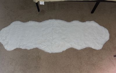 Used Faux Fur Rug