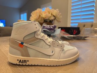 Air Jordan 1 - Off White Alaska sz 10.5