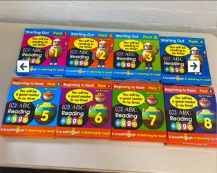 ABC Reading Eggs Book complete set 1 to 8