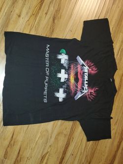 METALLICA MASTER OF PUPPETS MEN'S T-SHIRT SZ-S