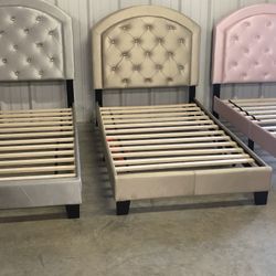 Twin size headboard footboard and rails for $250 just in time for the holidays at your grab and go store hurry for best selection