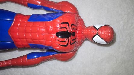 12-inch Marvel Titan Hero Series Spider-Man Action Figure produced by Hasbro around 2013