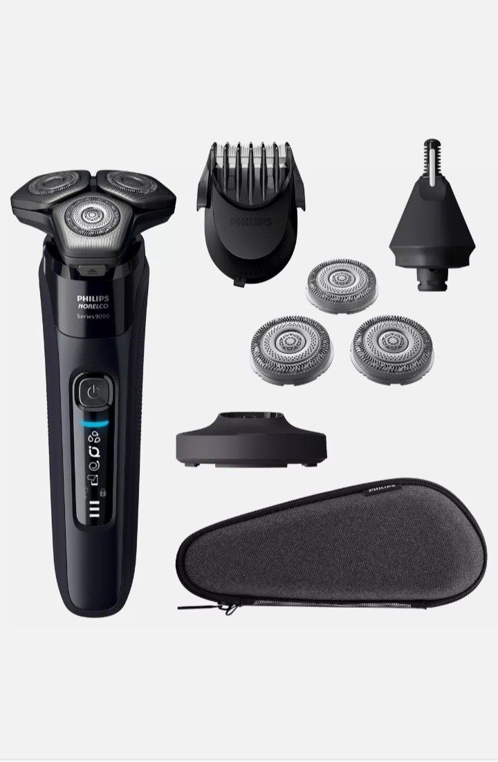 (+FreeGift)Philips Norelco Shaver 9600 with SenseIQ Tech and Beard Styler NWT!!