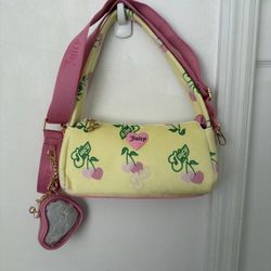 Juicy Couture Yellow Cherry Gelato Shoulder Bag 