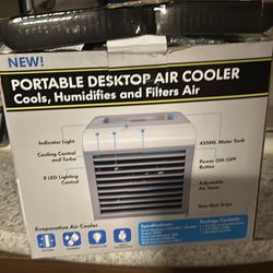 Portable Desktop Air Cooler 