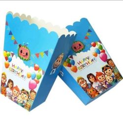 Cocomelon Popcorn Boxes
