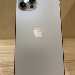 I Phone 12 Pro Max 256GB Gold Factory Unlocked Used Like New