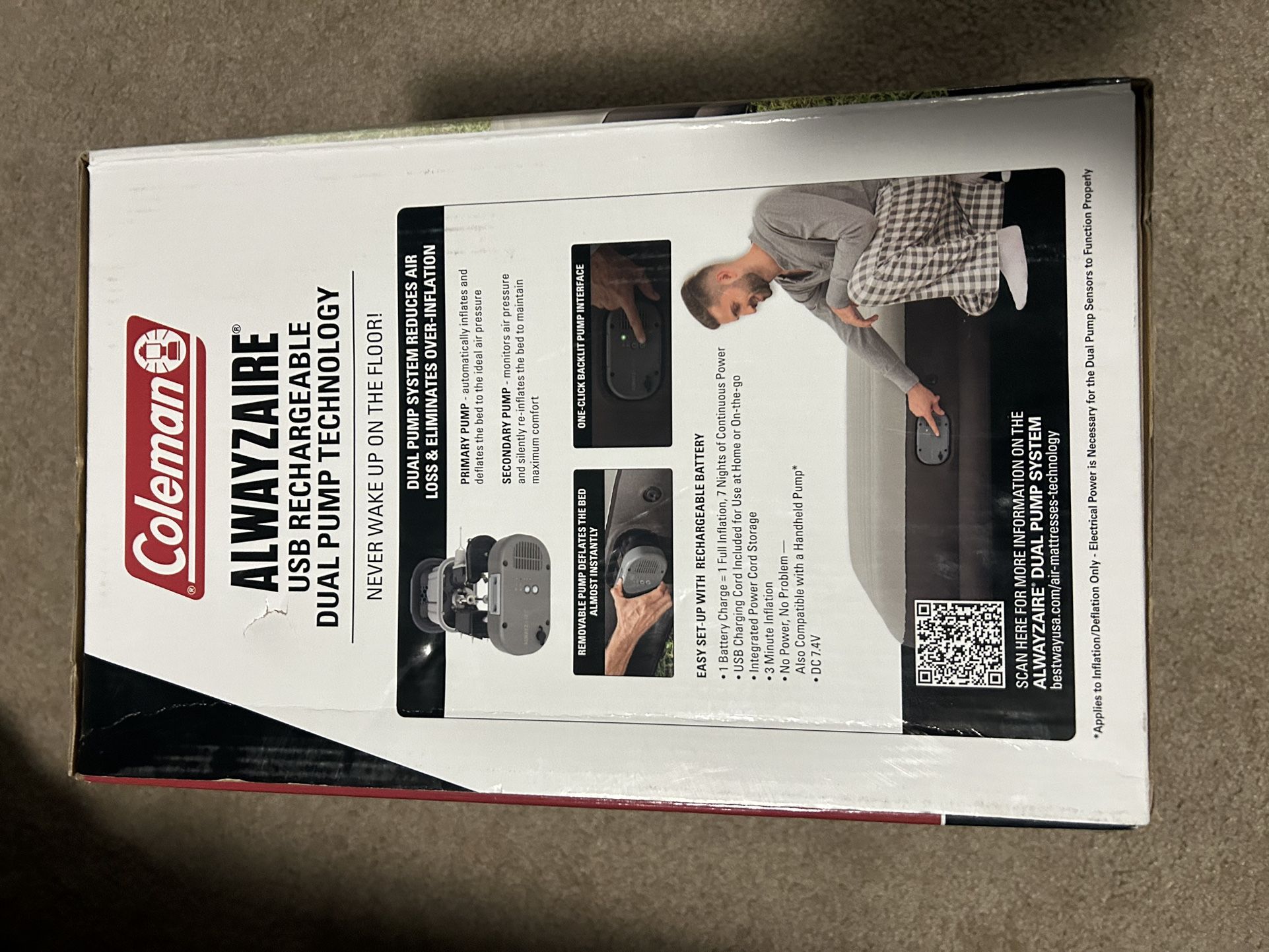 Coleman Air Up Mattress