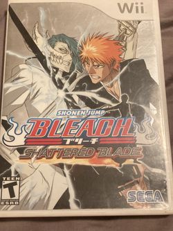 Bleach Shattered Blade Nintendo Wii Shonen Jump Video Game CIB 