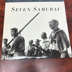Seven Samurai LASER DISCS