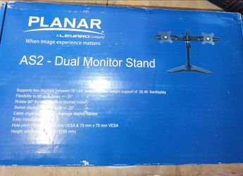 Planar Dual moniter stand