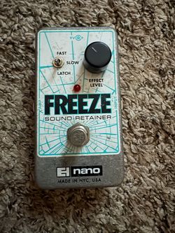 Electro-Harmonix Freeze guitar Pedal