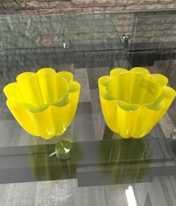 2 glass votives