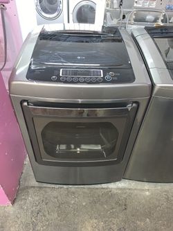 LG set washer and dryer gas