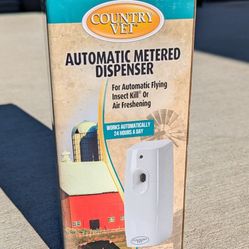 Country Vet Automatic Metered Dispenser - For Insects Or Air Freshener