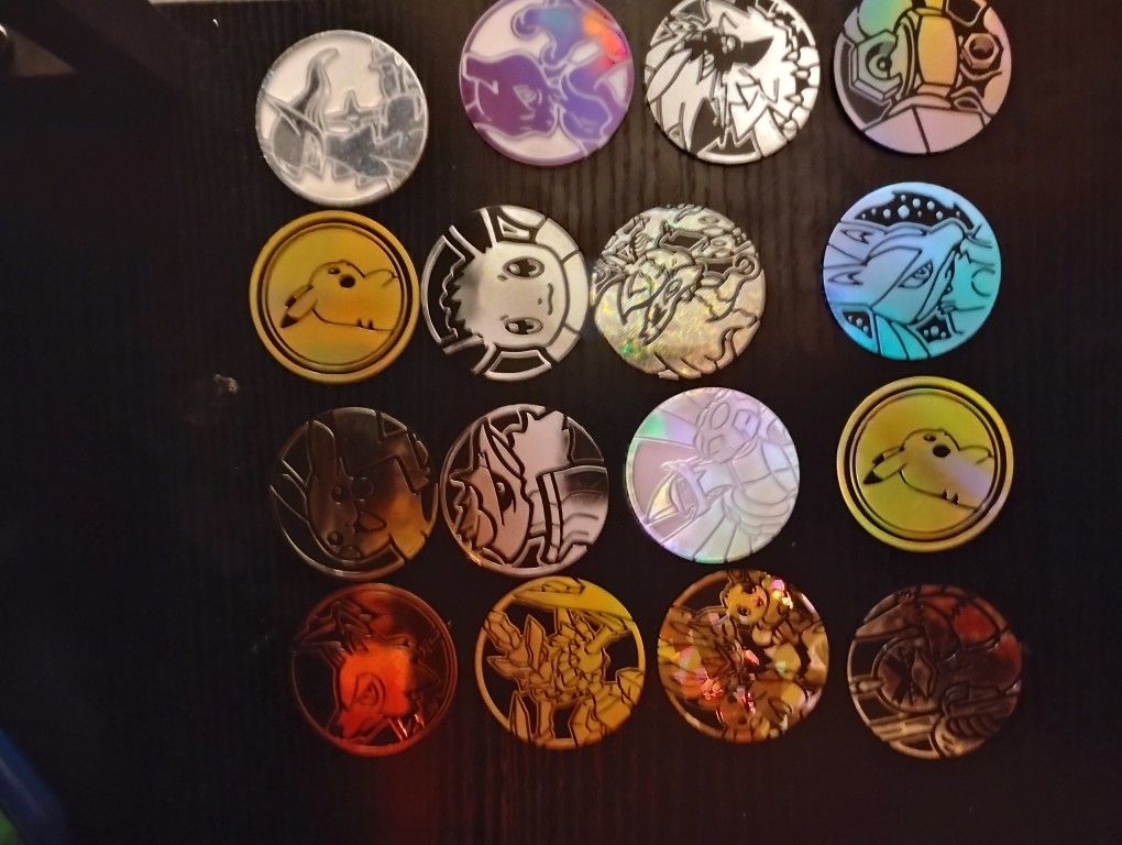Pokemon Collectable Coins