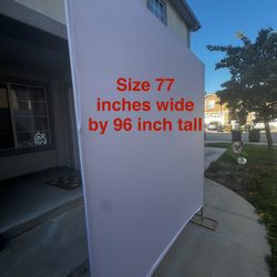 Rectangle Stand for balloons size 96”x77” white cover included