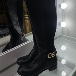 Michael Kors Leather Boots 